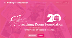 Desktop Screenshot of breathingroomfoundation.org